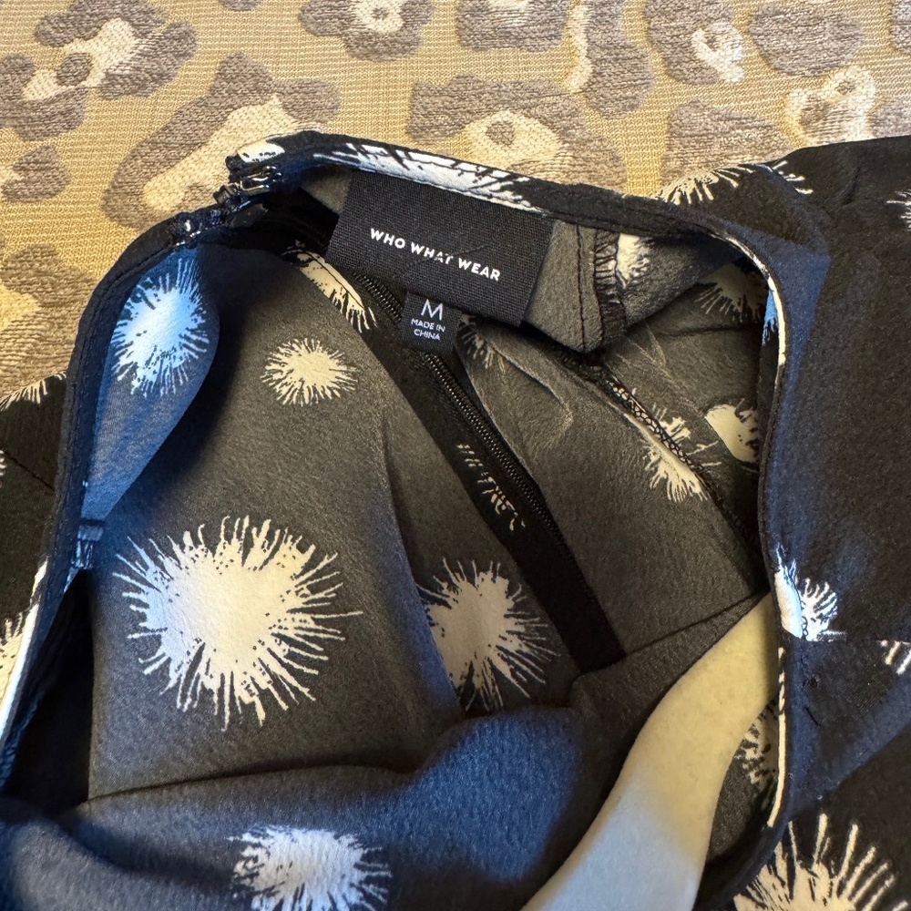 Who What Wear Blouse Size Medium  in Black - Picture 5 of 5